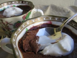 10-Minute Mocha Pots de Crème