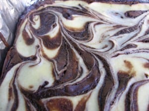Cream Cheese Swirl Brownies