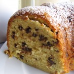 Simple Banana Chocolate Chip Cake