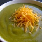 Slim & Healthy Cream of Broccoli Cheese Soup