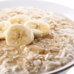 Oatmeal and bananas