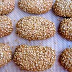 Italian Sesame Seed Cookies