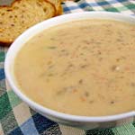 Makeover Cheeseburger Soup