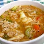 Trim Turkey Vegetable Rice Soup