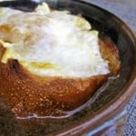 Skinny Slow Cooker Beef French Onion Soup