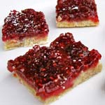 Skinny Raspberry Squares