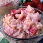 Low Fat Strawberry Rice Pudding