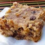 Skinny Banana Coconut Chocolate Chip Bars