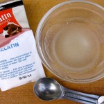 Dissolving Gelatine for Pann Cotta