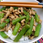 Green Beans with Ground Pork