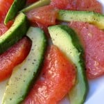 Lighter Healthier Avocado Grapefruit Salad
