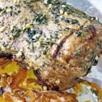 Slow Cooker Mint Glazed Lamb