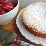 Skinny Vanilla Buttermilk Cake