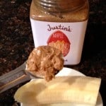 Half Banana and Almond Butter