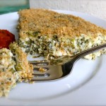 Spinach & Feta Crustless Quiche