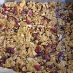 Maple Cranberry Crunch No Bake Cereal Bars