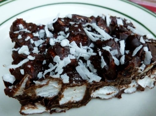 Weight Watchers Dark Chocolate Marshmallow Bark