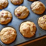 Banana Cranberry Muffins