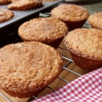 Eggnog Oatmeal Muffins