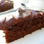 Chocolate Stout Cake with Ganache