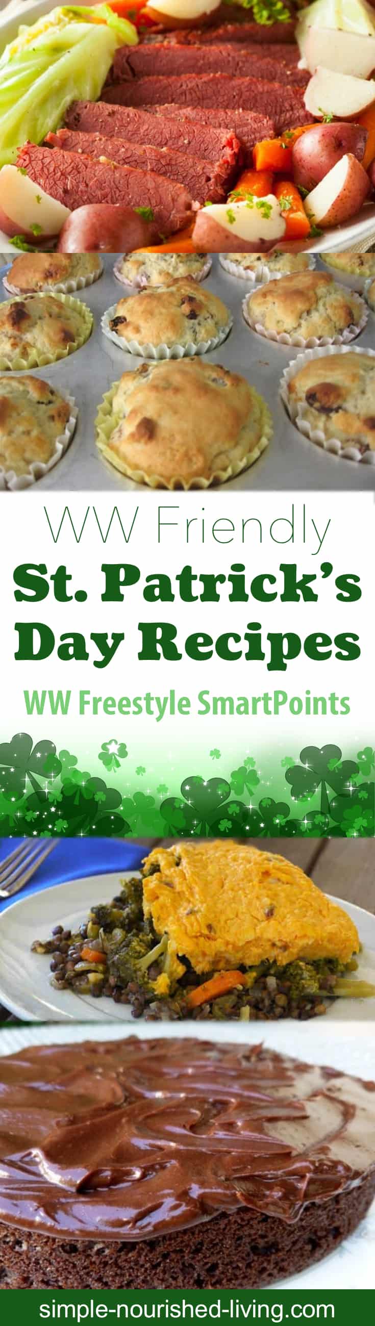 st. patrick’s day recipe roundup for weight watchers