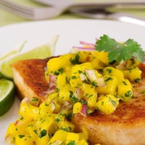 simple mango salsa