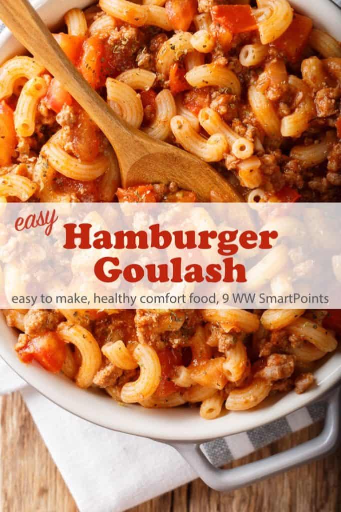Hamburger Goulash with Elbow Macaroni | Simple Nourished Living