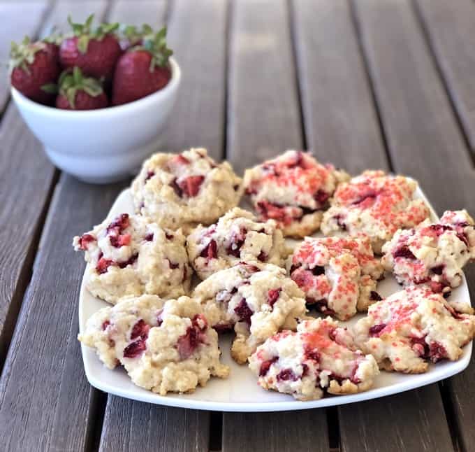 Easy Strawberry Shortcake Cookies | 3 WW Points