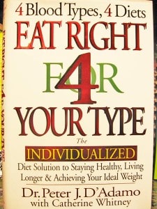 Eat Right For Your Blood Type