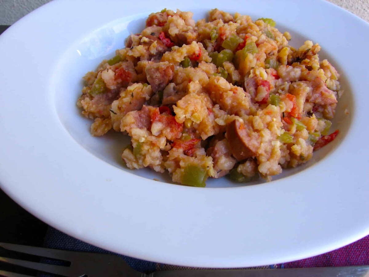 Slow Cooker Jambalaya 2 Easy Slow Cooker Jambalaya
