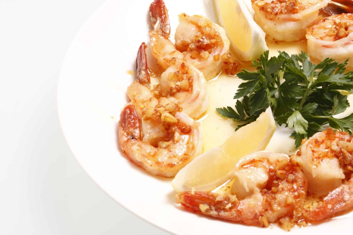 Shrimp Scampi on a plate. Shrimp Scampi Recipes Easy and Delicious