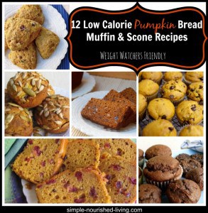 Easy Healthy Pumpkin Bread Muffin Scone Recipes