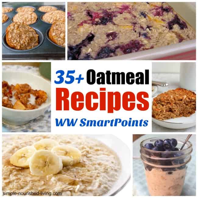 35 weight watchers oatmeal recpies smartpoints