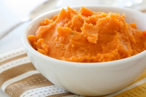 Healthy Mashed Sweet Potatoes