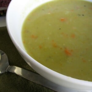 Slow Cooker Ham & Split Pea Soup