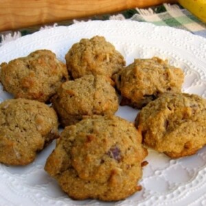 Low-Fat Banana Date Coconut Cookies
