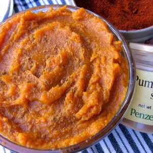 Skinny Mashed Sweet Potatoes