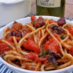 Gluten Free Pasta All Puttanesca