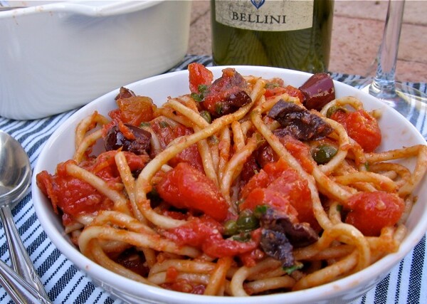 Gluten Free Pasta All Puttanesca