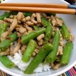 Green Beans with Ground Pork