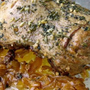 Slow Cooker Boneless Leg of Lamb