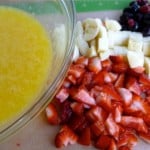 Morning after orange fruit soup ingredients
