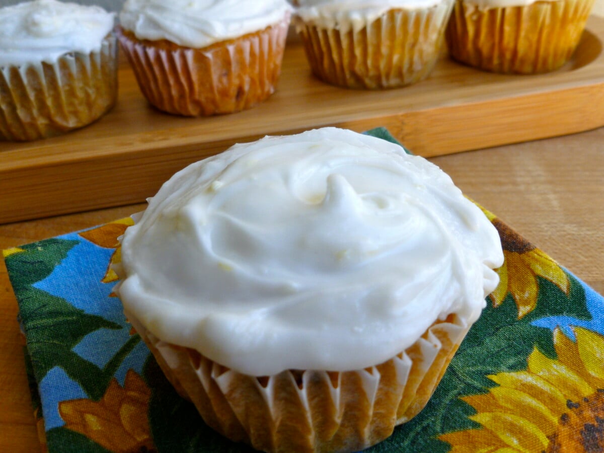 Enlightened Carrot Cupcakes