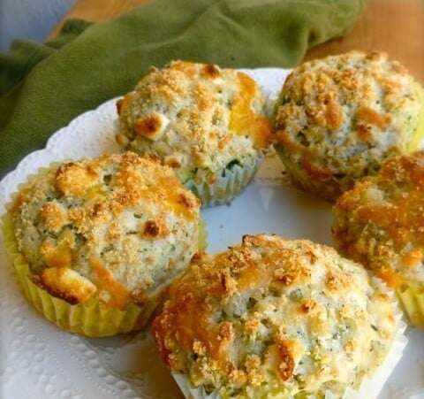 Broccoli Cheese Muffins