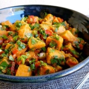Easy Healthy Southwestern Sweet Potato Salad