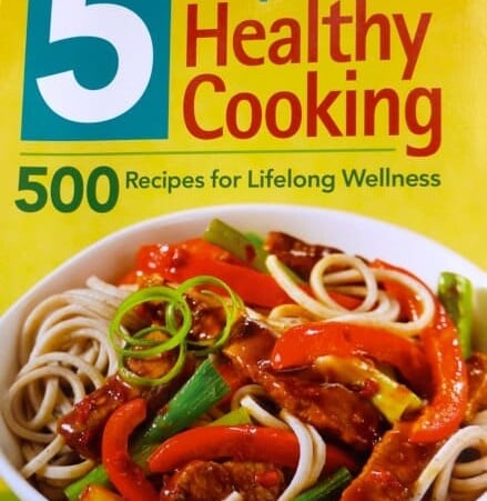 5 Steps to Healthy Cooking Book Cover Photo