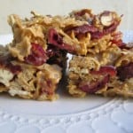 Maple Cranberry Crunch Cereal Bars