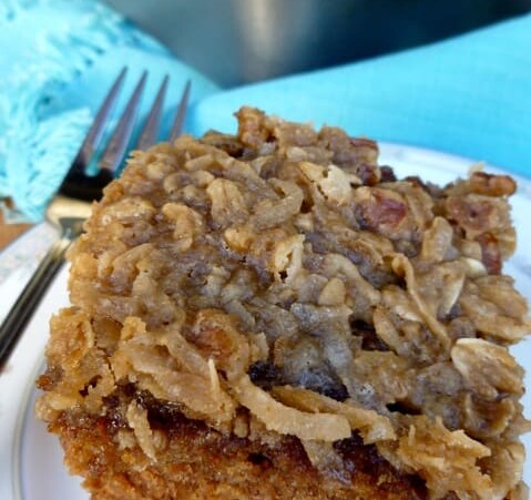 Enlightened Lazy Daisy Oatmeal Cake