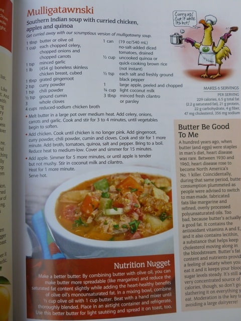 Image from the Looneyspoons Collection book of the Mulligatawnski recipe.