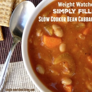 Weight Watchers Simply Filling Bean Cabbage Soup